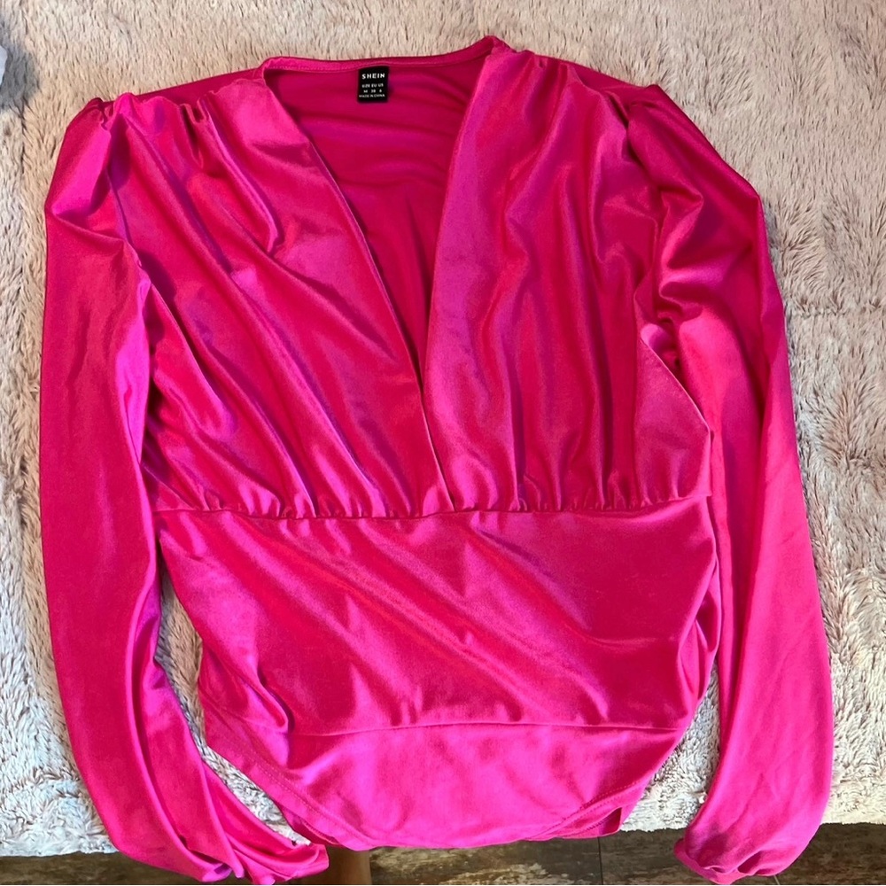 Hot Pink Blouse
